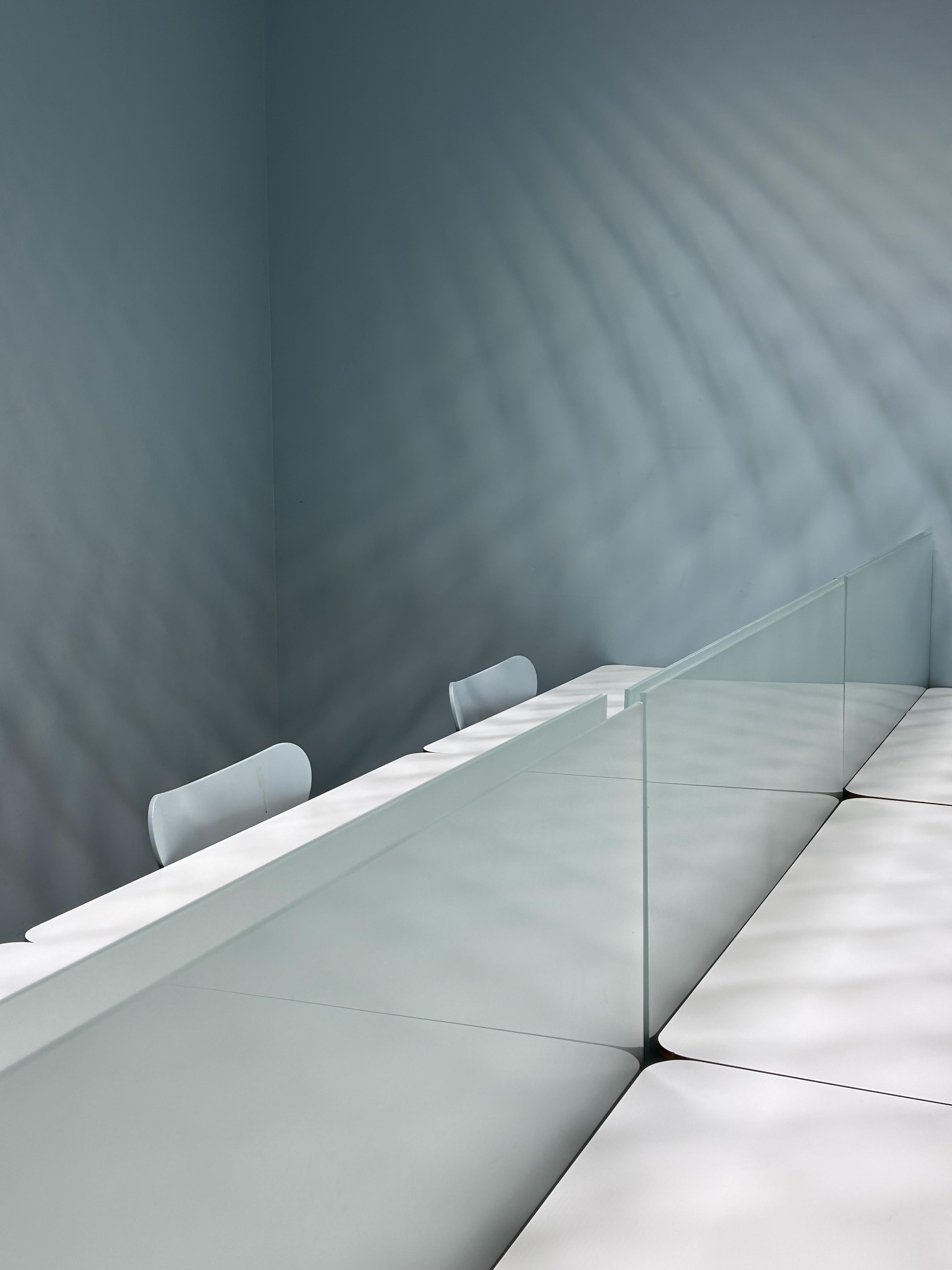 reflections in a room